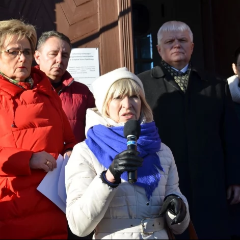 Tczew - Polacy i Ukraińcy ramię w ramię przeciw rosyjskiej agresji