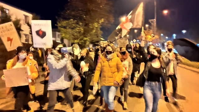 Tczew - Tczewianki i tczewianie ponownie wyszli na ulice #StrajkKobiet (WIDEO)
