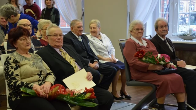 Tczew - Jubilaci nagrodzeni za długoletnie pożycie