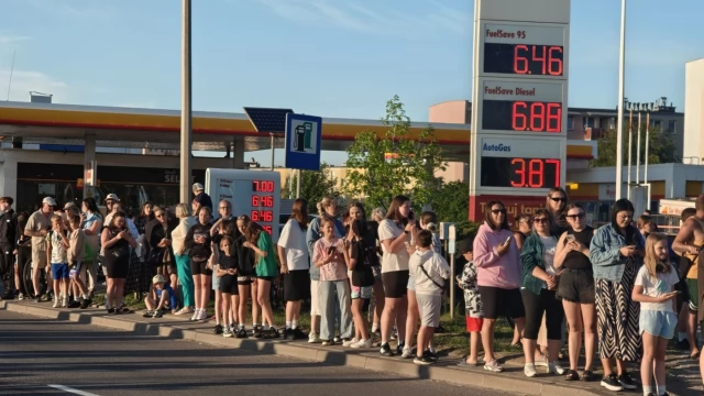 Tczew - Łatwogang przejechał przez Tczew w drodze po rekord i zdrowie dzieci!
