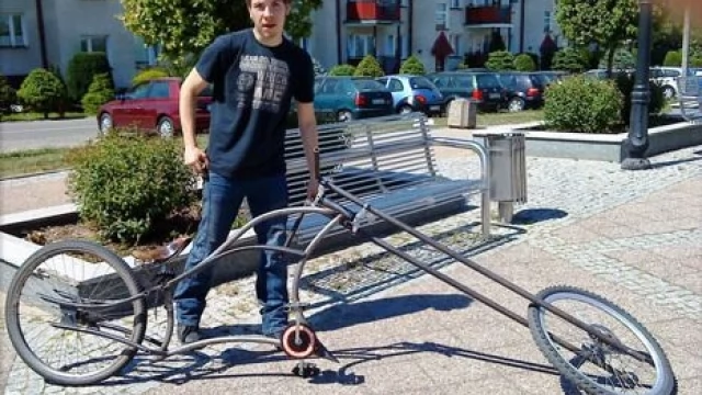 Tczew - Zobacz najbardziej odjazdowy rower w Tczewie
