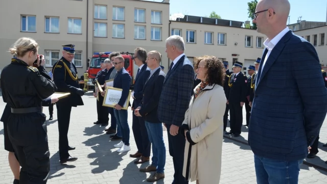 Tczew - Dzień Strażaka w Tczewie. Podziękowania za oddaną służbę