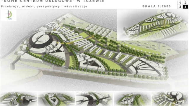 Tczew - Jakie będzie Nowe Centrum Usługowe Tczewa? Zobacz 8 pomysłów na zagospodarowanie terenu koszar