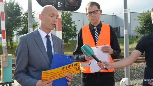 Tczew - "Bezpieczny piątek" w Tczewie. Kolejarze i SOK na przejazdach