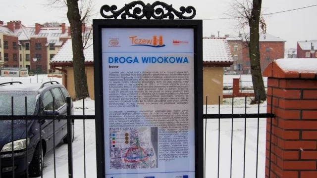 Tczew -  Nowe tablice informacyjne na szlakach - a tam mnóstwo ciekawostek