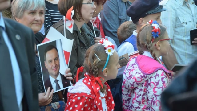 Tczew - Prezydent Andrzej Duda w Pelplinie