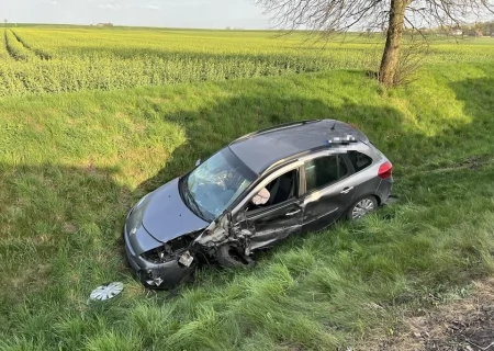 Tczew - Jedna osoba ranna w wypadku na drodze krajowej nr 91