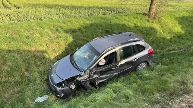 Tczew - Jedna osoba ranna w wypadku na drodze krajowej nr 91