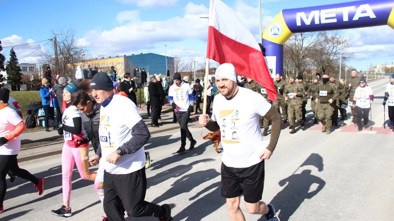Tczew - Bieg Tropem Wilczym i uroczystości dla żołnierzy wyklętych