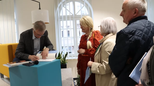 Tczew - Promocja atlasu historycznego w Miejskiej Bibliotece Publicznej w Tczewie