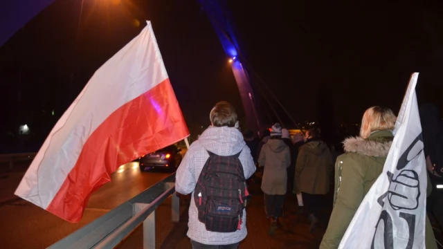 Tczew - "Spacer po wolność. Idziemy po wszystko" - kolejne protesty w Tczewie