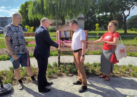 Tczew - Biblioteka plenerowa na Piotrowie