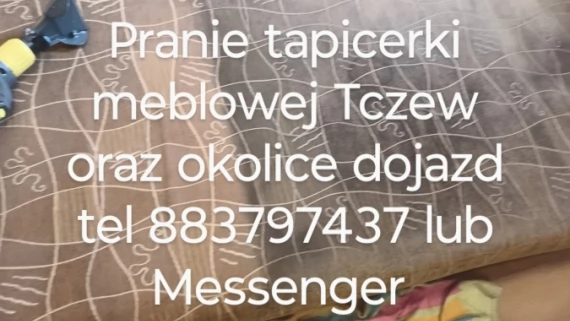 Tczew - Pranie tapicerki meblowej oraz auta
