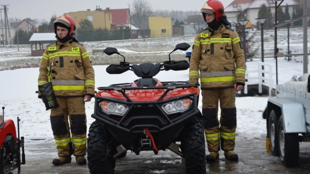 Tczew - Sprzęt za 2,3 mln zł trafił do powiatu tczewskiego