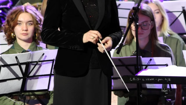 Tczew - Kasia Cerekwicka i Harcerska Orkiestra Dęta rozpoczęli Rok Jubileuszowy CKiS