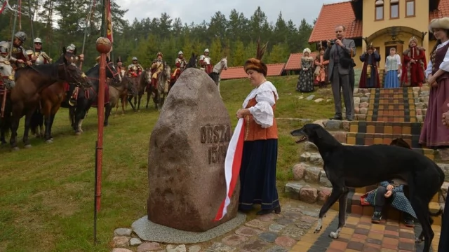 Tczew - Gniewska husaria upamiętniła 500. rocznicę bitwy pod Orszą