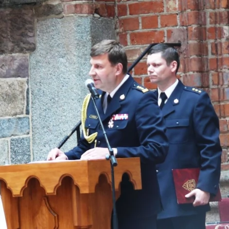Tczew - Strażacy świętowali