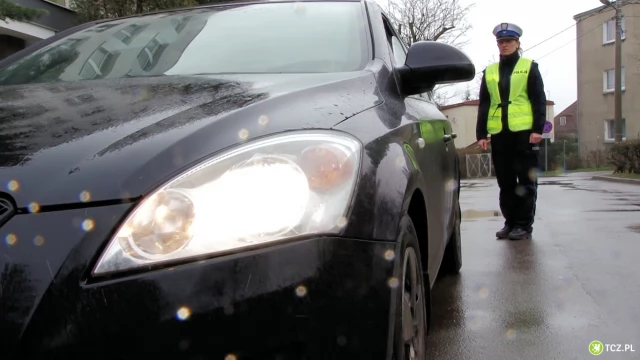 Tczew - Trwają kontrole. Na celowniku policjantów światła