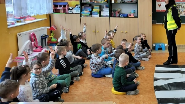 Tczew - Z przedszkolakami o bezpieczeństwie
