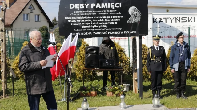Tczew - Tczew pamiętał o ofiarach Katynia