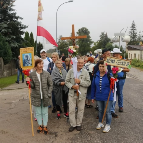 Tczew - Tczewianie na odpuście w Piasecznie