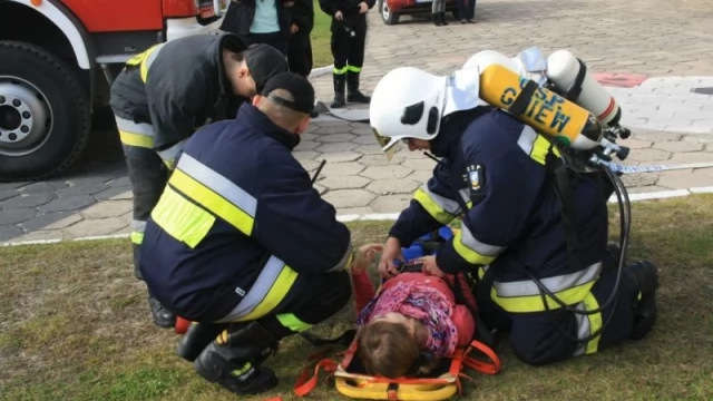 Tczew - Ćwiczą, by uchronić mieszkańców przed tragedią