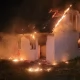 Tczew - Pożar w Lipiej Górze