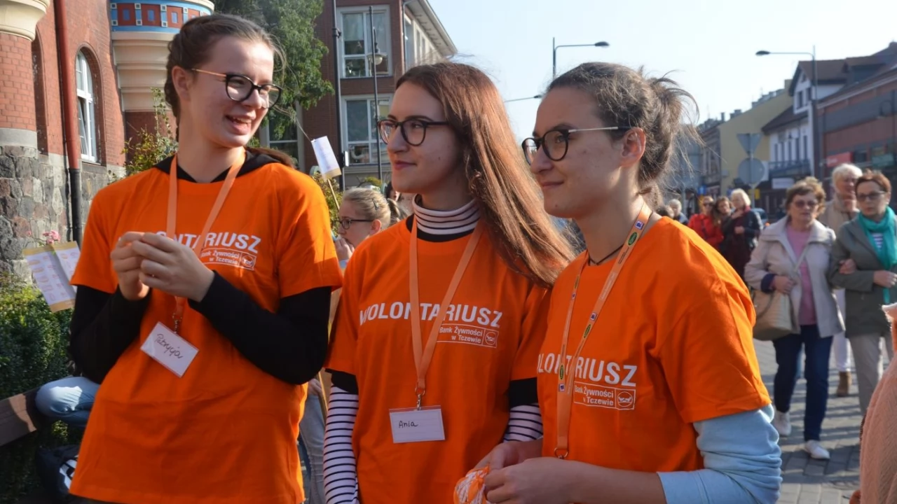 Tczew - Manifest przeciwko marnowaniu jedzenia w Tczewie
