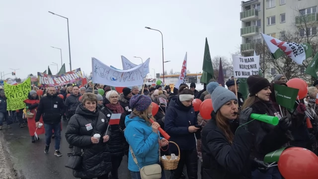 Tczew - Marsz Jedności Gminy Tczew przeszedł ulicami Tczewa