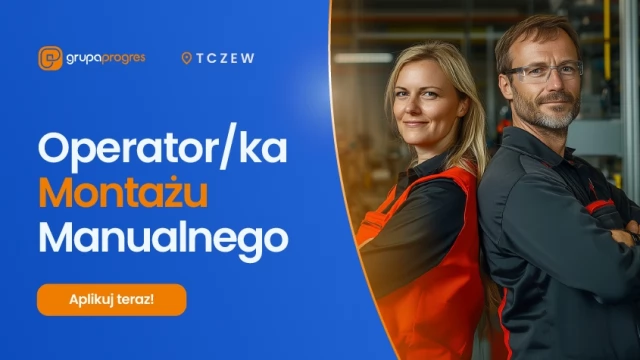 Tczew - Progres / operator montażu manualnego - K