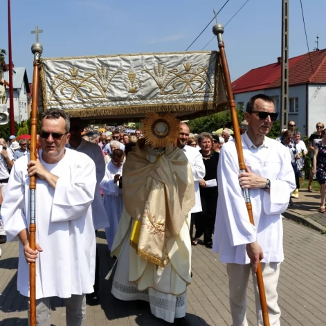 Tczew - Boże Ciało - procesja z Najświętszym Sakramentem