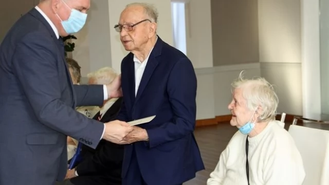 Tczew - Nawet 70 lat razem! Jubilaci świętowali