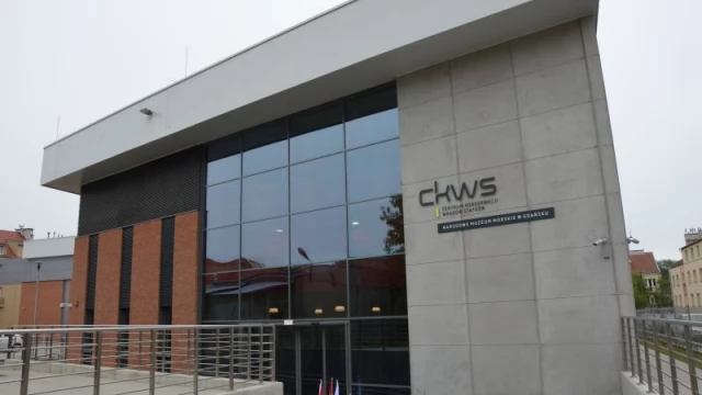 Tczew - Centrum Konserwacji Wraków Statków po inauguracji. To jedyne takie miejsce w kraju