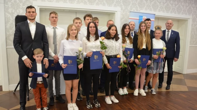 Tczew - Starosta nagrodził ludzi kultury i sportu