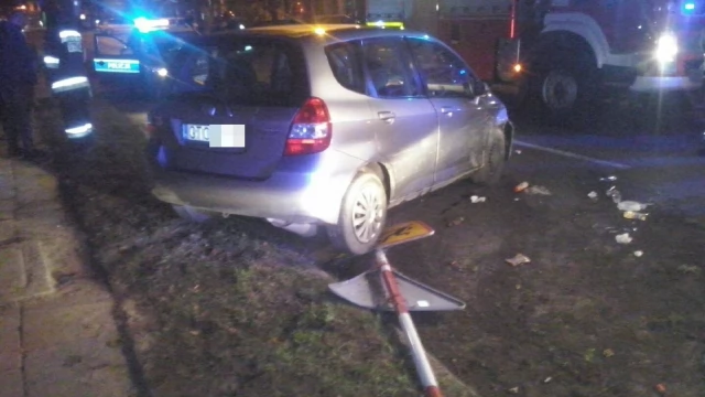 Tczew - Wypadek na ulicy Obrońców Westerplatte