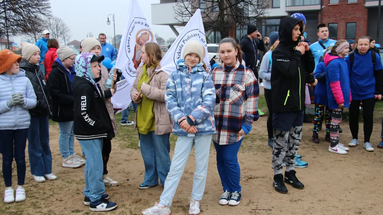 Tczew - Parkrun na niebiesko