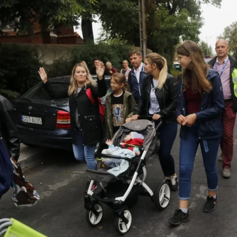 Tczew - Tczewianie na odpuście w Piasecznie