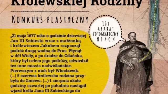 Tczew - Zwiedzaj Gniew z królewską rodziną - rusza konkurs plastyczny
