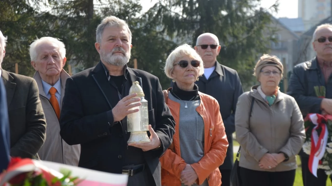 Tczew - Uroczystości przy Panteonie Katyńskim