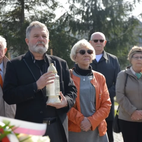 Tczew - Uroczystości przy Panteonie Katyńskim