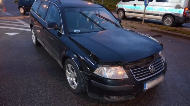 Tczew - Wypadek na Malinowskiej. Kierowca Passata nie ustąpił pierwszeństwa przejazdu