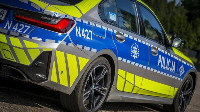 Tczew - BMW z sześciocylindrowym silnikiem w rękach tczewskich policjantów