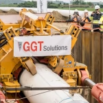 Tczew - Gazociąg Gardeja-Kolnik: rekordowy przewiert pod Wisłą
