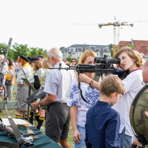 Tczew - Piknik historyczno - militarny na bulwarze