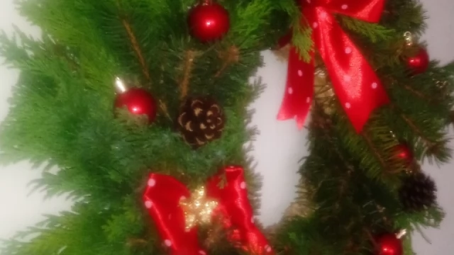 Tczew - Dekoracje świąteczne / wianek 40 cm