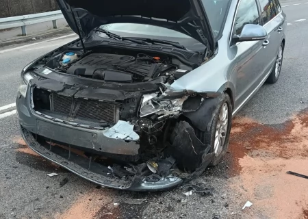 Tczew - Pijany kierowca bez uprawnień próbował pieszo uciec z miejsca wypadku