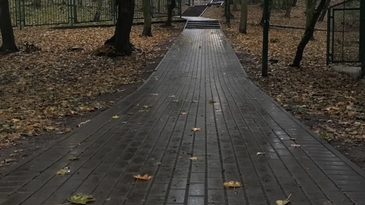 Tczew - Park Miejski jesienią z dnia 7.10.2016