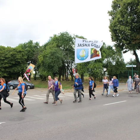 Tczew - Pielgrzymka idzie do Częstochowy. Ze względu na COVID jest inna niż zwykle