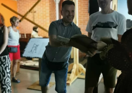 Tczew - Fabryka Sztuk pożegnała Kopernika