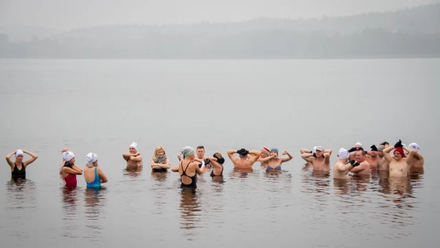 Tczew - Zimno? Nie im! Morsy zapraszają do wspólnych kąpieli [FOTO]
